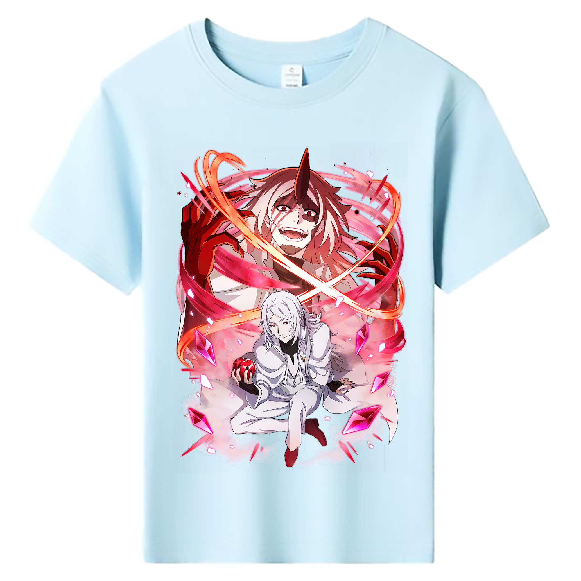 （画像用） 文豪ストレイドッグス Bungo Stray Dogs 綿100％キッズTシャツ（フロントプリント）